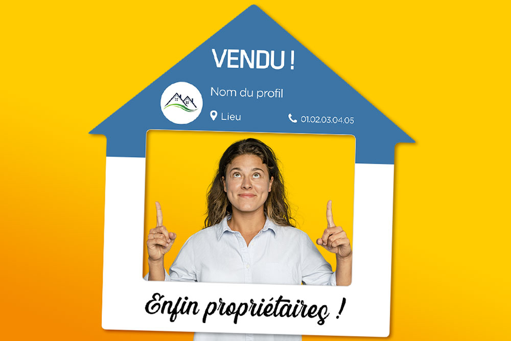 Cadre-photobooth-instagram-forme-maison-support-publicitaire-agence-immobiliere